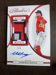 2023 Flawless Baseball First Off The Line Marcello Mayer Pink /2 - Bild 1 von 4