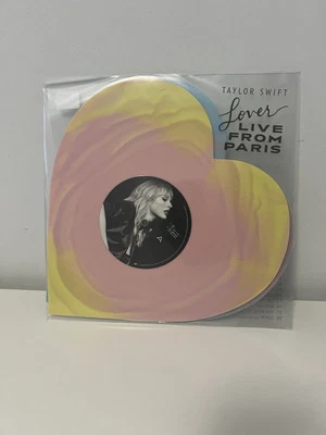 Taylor Swift - Lover Live From Paris Heart Shaped Vinyl - Ready to Ship - Image 1 of 4