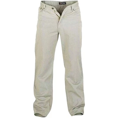 Pantalones de mezclilla informales D555 Rockford cómodos grandes altos talla king para hombre Foto 1 de 2