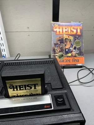 The Heist Colecovision 1983 Coleco Micro Fun Game Box No Manual - Image 1 of 4