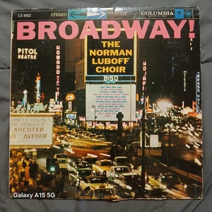 Broadway! The Norman Luboff Choir CS 8052 VINYL RECORD - Picture 1 of 11