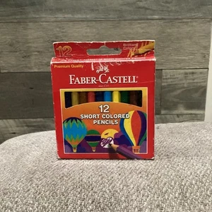 Faber-Castell kurze Buntstifte 12er Set Vintage Y2K - Bild 1 von 15