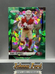 Panini Prizm #383 2024 Ricky Pearsall Green Ice Prizm radiocontrol novato - Imagen 1 de 2