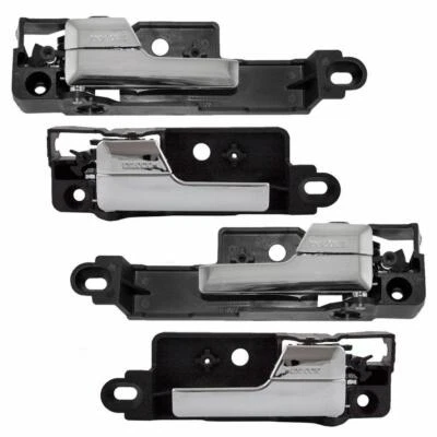 Manija de puerta interior para 06-12 Ford Fusion Mercury Milan Lincoln MKZ - Juego de 4 Foto 1 de 2