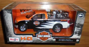 Harley-Davidson Motor Cycles H-D Custom Pickup e Ciclo MAISTO 2020 - Foto 1 di 7