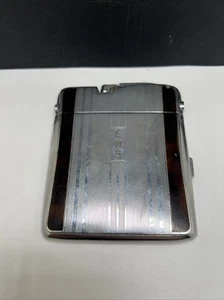 Ronson Ten-A-Case Lighter & Case Untested - Picture 1 of 10