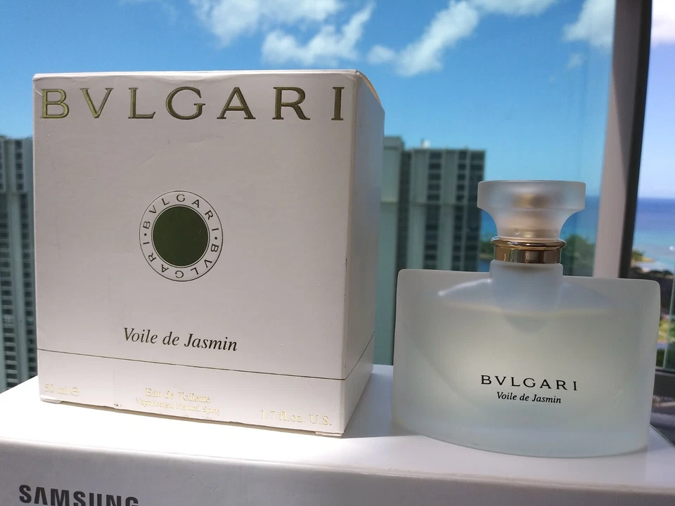 Bvlgari Voile de Jasmin Eau de Toilette 50ml/1.7oz spray frete grátis marca - Imagem 1 de 1