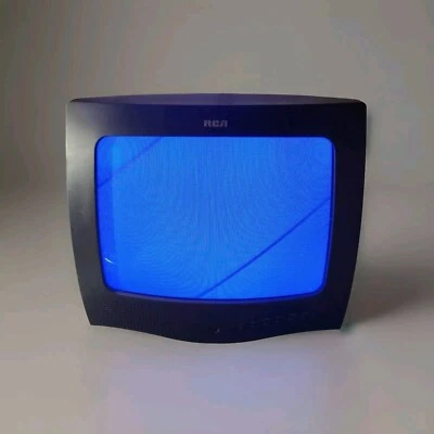 Vintage RCA E13309 TV 13" Color Retro Gaming Television W/ Remote Tested Works  - Image 1 of 4