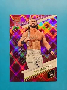 2023 PANINI DONRUSS ELITE WWE DREW McINTYRE #30 PURPLE PARALLEL /99 RAW - Picture 1 of 10