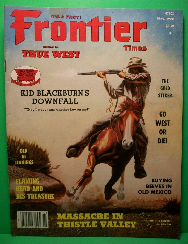 Frontier Times ~ May 1978 ~ Massacre In Thistle Valley - Image 1 of 4