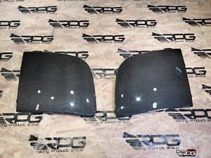 RPG Carbon Front Bumper Foglight Cover for 06 07 Subaru Impreza WRX STi GDF - Picture 1 of 12