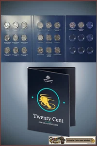 RAM 20c. Coin Collection Folder Completed with Commemoratives from 1995 to 2016 - Picture 1 of 5