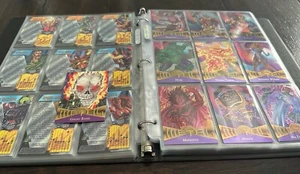 1995 MARVEL METAL BASE SET 1-138 NM - Picture 1 of 16
