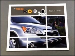 2007 Honda Car Brochure Catalog - S2000 Civic Accord Element CRV Pilot Ridgeline - Picture 1 of 12