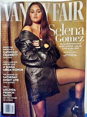 SELENA GOMEZ COVER - Vanity Fair Magazine - October 2024