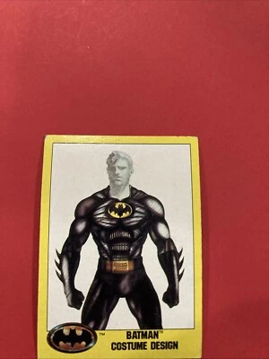 1989 Batman Movie Non-Sport Card #197 Batman Costume Design(c1)  - Image 1 of 3