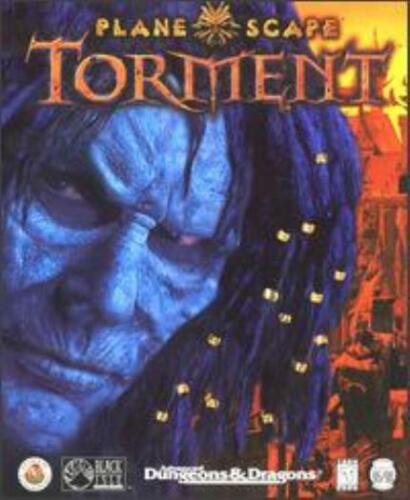 Planescape Torment PC CD fantasy combat zombies walk dead role-playing game! 2CD