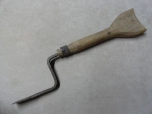 Hand Forged Farriers Butteris Antique Blacksmith Made Hoof Scraper MaineBarnFind - Picture 1 of 12