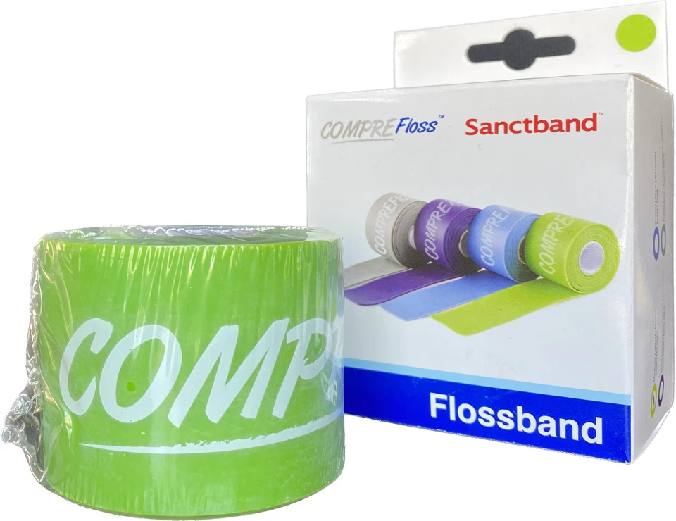 Sanctband Comprefloss Floss Bands Resistance Compression Mobility Recovery 2"X2m