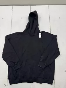 Old Navy Black Pullover Hoodie Mens Size Medium - Picture 1 of 6