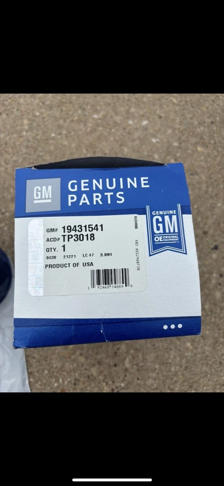 Filtro de combustible Delco 19431541 aire acondicionado gasolina nuevo para Chevy Express Van SaVana Chevrolet GMC Foto 1 de 4