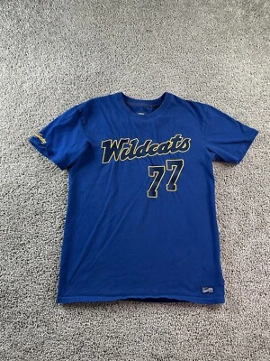 Superdry Shirt Mens Small Blue Yellow Wildcats Short Sleeve Streetwear Casual - Image 1 of 4