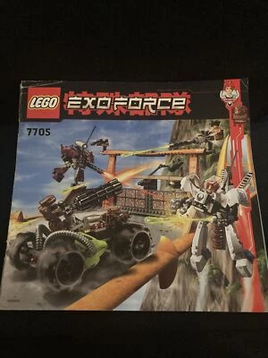 Lego Instruction Manual ONLY 7705 Exo Force Gate Assault 2006 - Image 1 of 4
