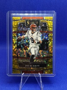 2021 Joe Burrow Select Disco Color-Match Concourse #1/10 SSP Bengals WOW LSU OSU - Foto 1 di 2