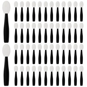 50PCS Disposable Eye Shadow Sponge Applicators, Mini Dual Sided Eyeshadow Bru. - Picture 1 of 7