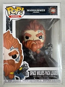 Space Wolves Pack Leader 502 ~ Warhammer 40,000 ~ Funko Pop Vinyl ~ NEAR MINT - Picture 1 of 7