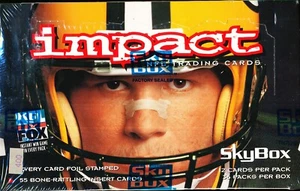 Skybox Impact 1995 hobby caja de fútbol sellada 36 paquetes, 12 tarjetas por paquete - Imagen 1 de 1