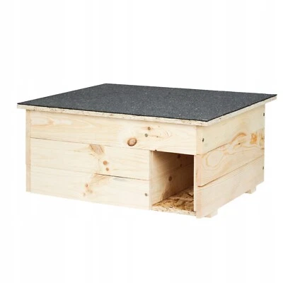 Igelhaus Für Artgerechtes 22x39x49cm Igelschutz Igelhütte Futterhaus - Bild 1 von 4