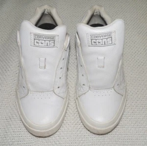 CONVERSE CONS ONE STAR MEN'S Sz 8 WHITE ATHLETIC SPORTS SNEAKER/SHOES VERY GOOD  - Picture 1 of 11