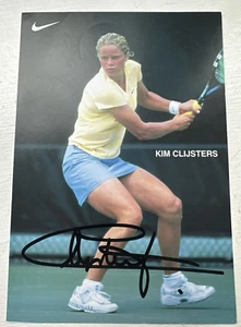 KIM CLIJSTERS - TENNIS PLAYER - AUTOGRAPHED PHOTO - Picture 1 of 2