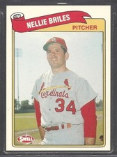 1989 Swell Baseball Greats - #79 - Nellie Briles - St. Louis Cardinals
