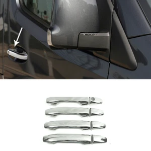 Set cover adesive maniglie in acciaio cromo per Mercedes Sprinter W907 2018-2021 - Foto 1 di 2