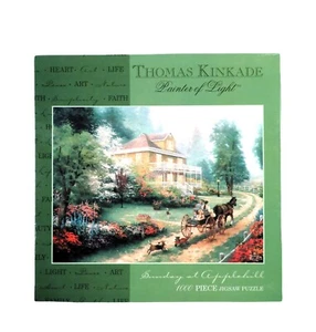 Thomas Kinkade Sunday At Applehill 1000 Pieces Puzzle NEW - Picture 1 of 6