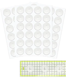 Non Slip Grips for Quilting Rulers Quilt Templates, Non-Slip Adhesive - Picture 1 of 12
