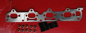 Abgaskrümmerdichtung + Befestigung Opel Z22SE Z22YH  Astra G H Vectra  2.2 16V - Bild 1 von 1