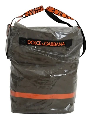 Bolso de compras Dolce & Gabbana de algodón para hombre grande de tela verde precio de venta sugerido por el fabricante $2000 Foto 1 de 4