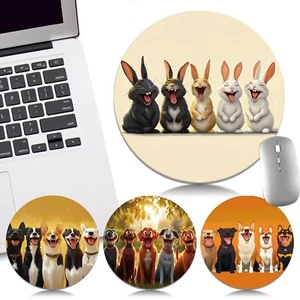 Print Fabric Mouse Mat Pad High Quality 5mm Thick Non Slip Foam 22cm x 22cm UK - Afbeelding 1 van 16