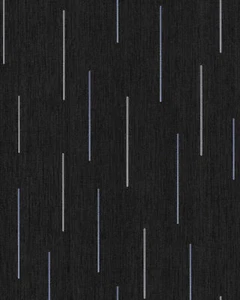 Papel pintado a rayas EDEM 85043BR26 gráficos y acentos metálicos antracita - Imagen 1 de 5