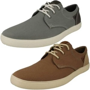 Herren Clarks leichte Mode mit Schnürung Sportschuhe Sommer Sharkford Walking - Bild 1 von 18