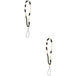 2 sztuki Łańcuszek na telefon komórkowy Miss Clay Beads Lina na nadgarstek Smycz Pasek - Zdjęcie 1 z 12