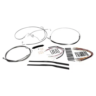 Kit de instalación de manillar Magnum XR de acero inoxidable para 12-14 pulgadas. Ape - 589311 Foto 1 de 3