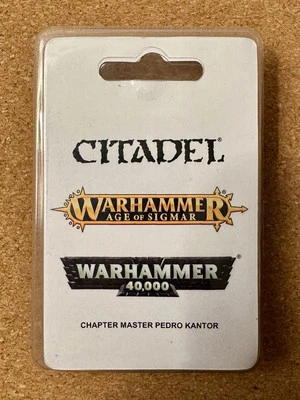 Pedro Kantor Warhammer 40K Space Marine Crimson Fists Chapter Master NIB Gw - Image 1 of 4