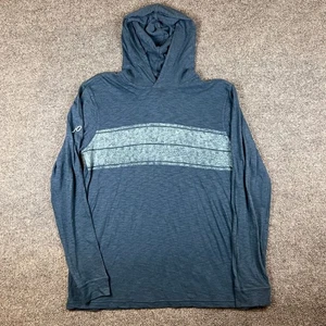 Johnnie O Calico Hoodie Herren M blau Pullover leichte Bambusmischung - Bild 1 von 10