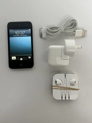 Apple iPod Touch 4th Gen - 8GB - A1367 + Charger + Headphones - TESTED - READ* - Image 1 of 4