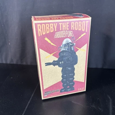 Figura Diecast Robby The Robot X-PLUS 2006 - ¡Icono de Ciencia Ficción Planeta Prohibido! NUEVO Foto 1 de 4
