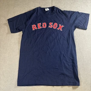 Boston Red Sox Majestic T-Shirt Medium MLB Navy Blau - Bild 1 von 6